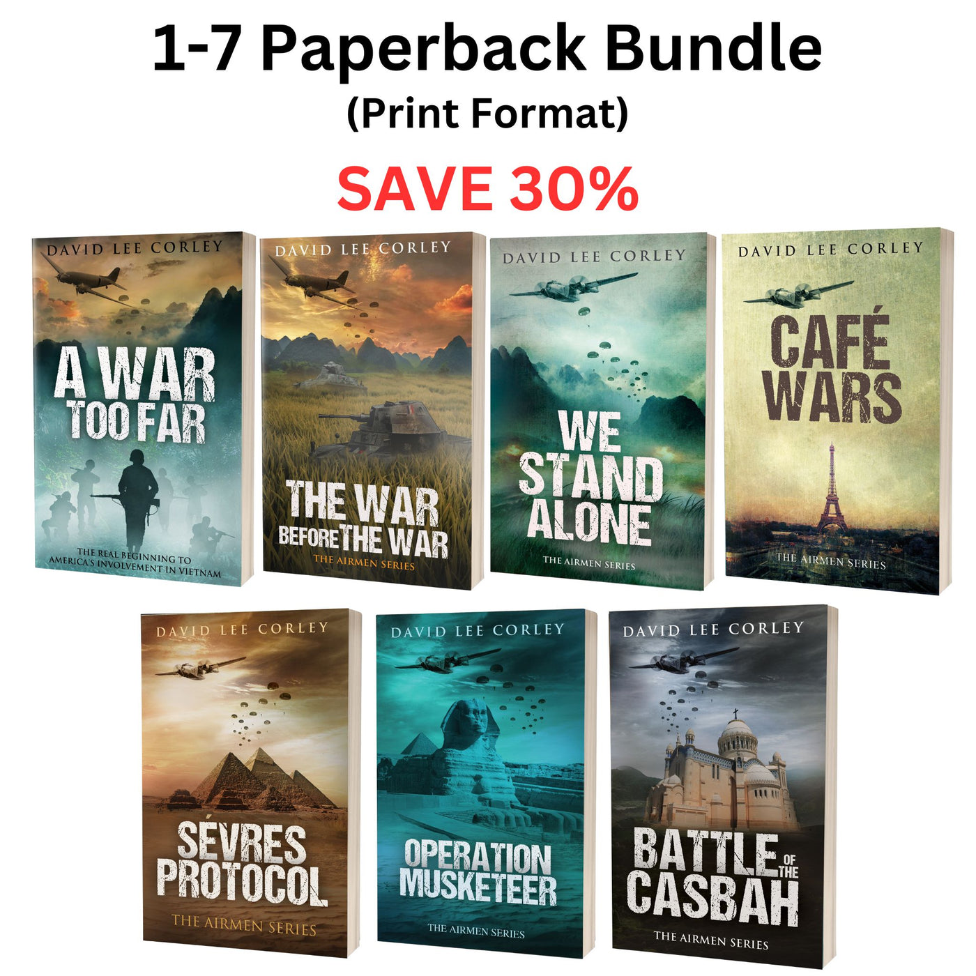 Books 1-7 Airmen Series (Paperback) - 30% Discount