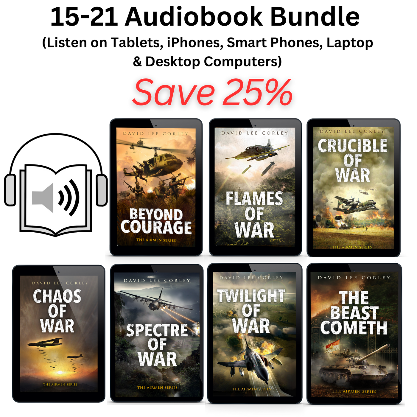 15-21 Audiobook Bundle - 25% Discount