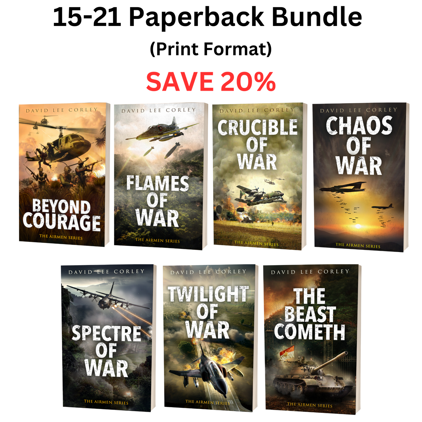 Books 15-21 Airmen Series (Paperback) - 20% Discount