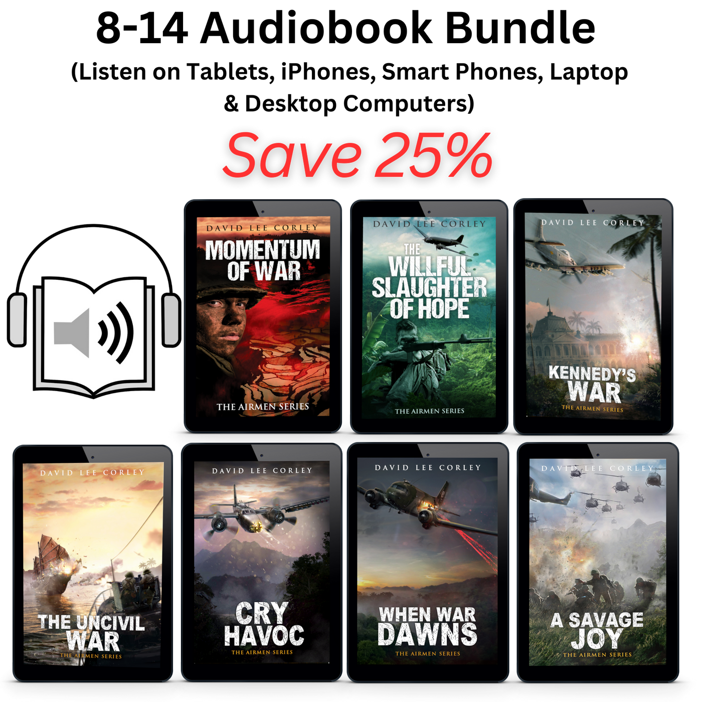 8-14 Audiobook Bundle - 25% Discount