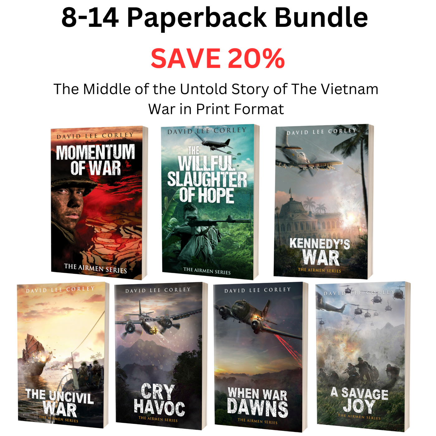 Books 8-14 Airmen Series (Paperback) - 20% Discount