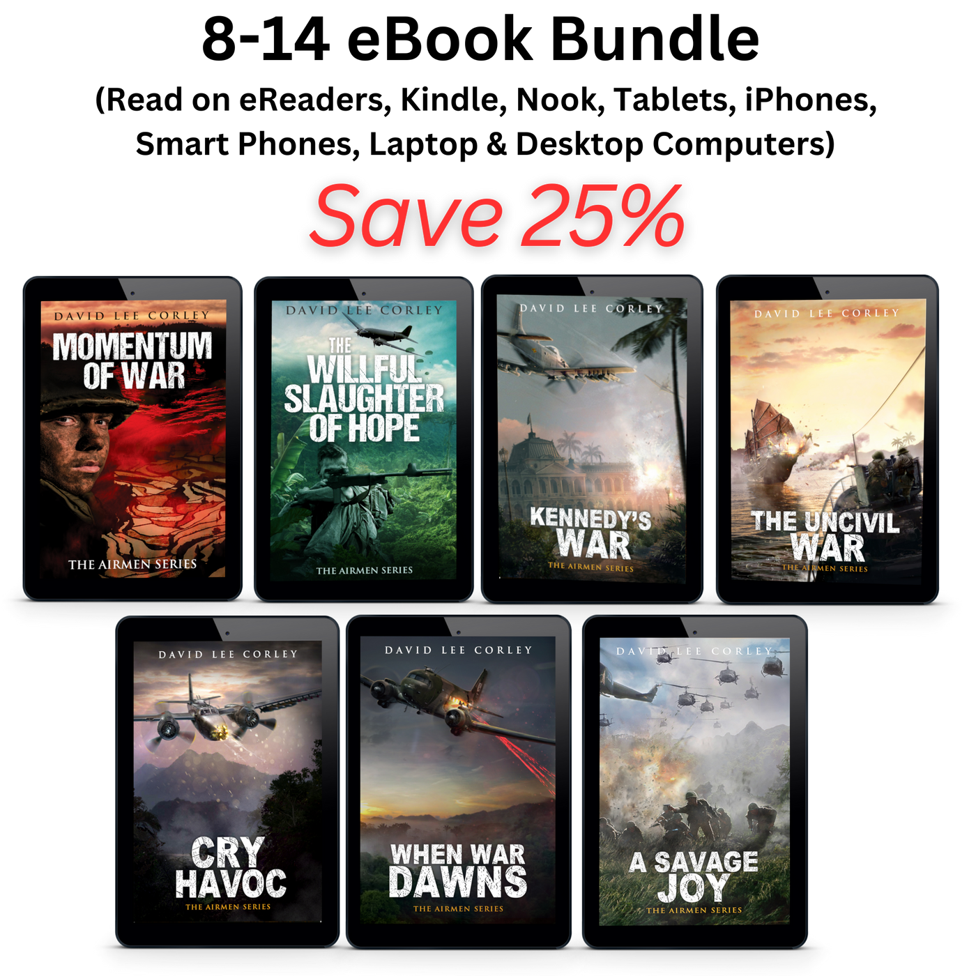 Books 8-14 The Airmen Series (eBooks) - 25% Discount