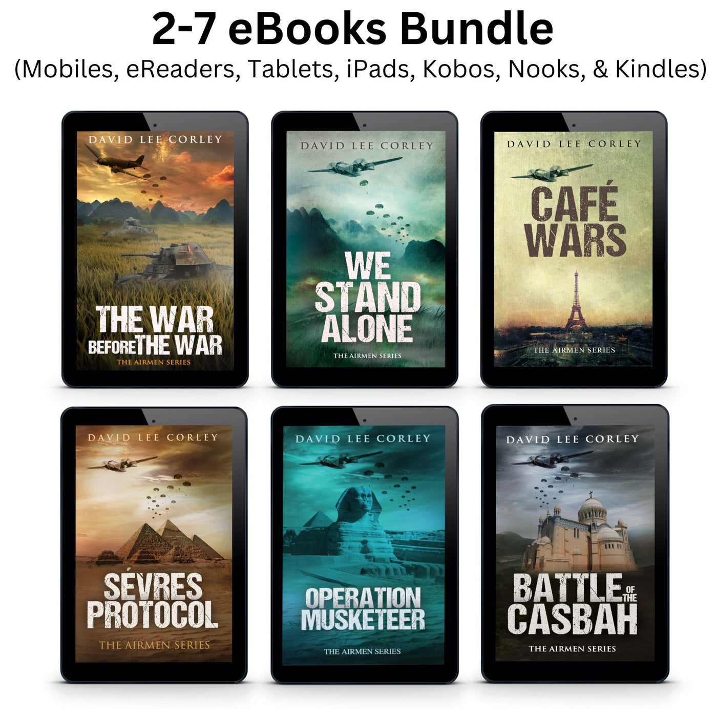 Book 2-7 Airmen Series Bundle (eBooks) - 20% Discount